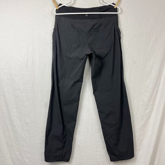 Y2K Prana Nylon Stretch Joggers Womens M Pull On Cinched Hiking Climbing Outdoor - Picture 6 of 14